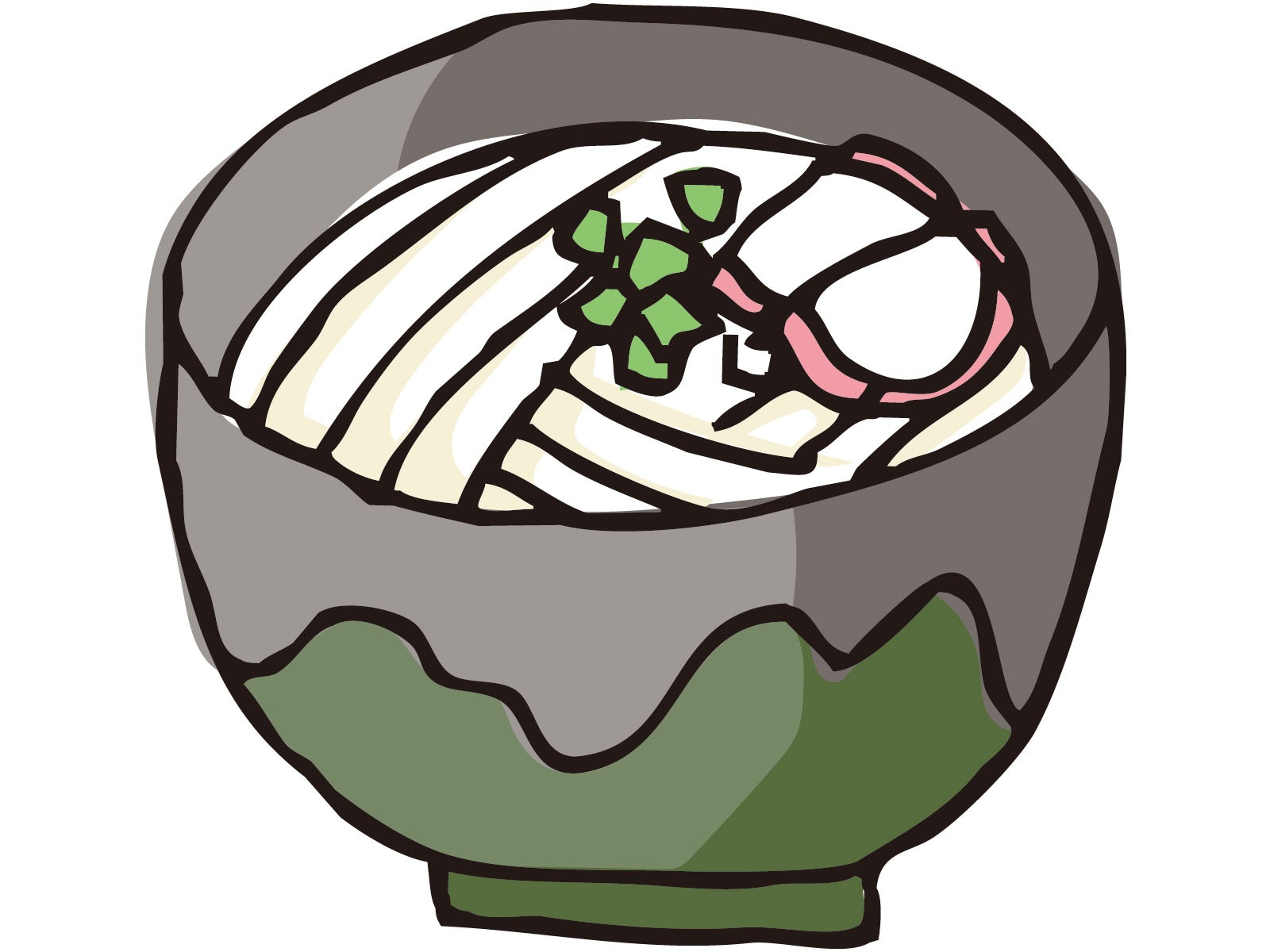 うどんの麺に卵が入ってる とことこインコのブログ